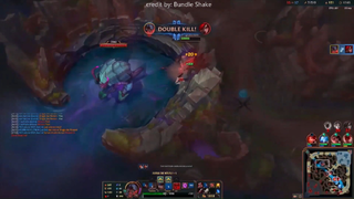 Katarina nữ thần chiến binh lụm dao cực chóng mặt #game