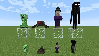 Minecraft Mobs vs Their Baby