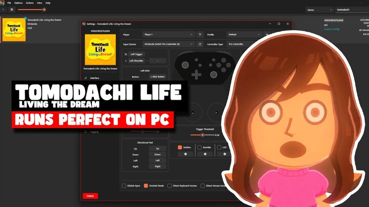How to Play Tomodachi Life Living the Dream on Ryubing Emulator (PC SETUP)