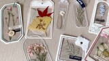 Xiaoxing's Tutorial | Dried Flower Card Bookmark