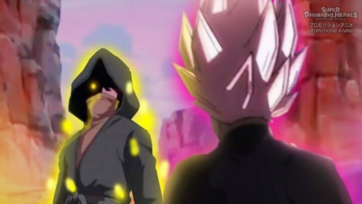 Super Dragon Ball Heroes Episode 37 Goku Black Vs Black Warrior!!!!