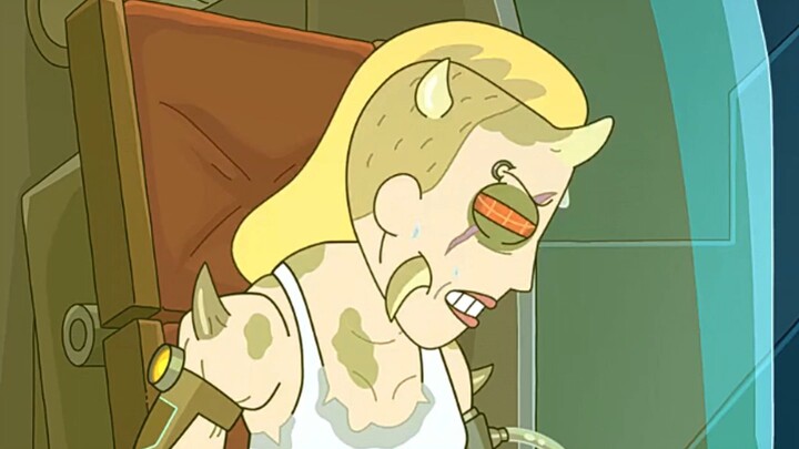 Being Rick’s daughter is both a blessing and a curse. #Rick and Morty