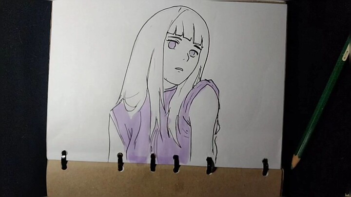 speed drawing hinata🔥🔥🔥🥰
