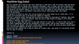 Healthier Egg Salad