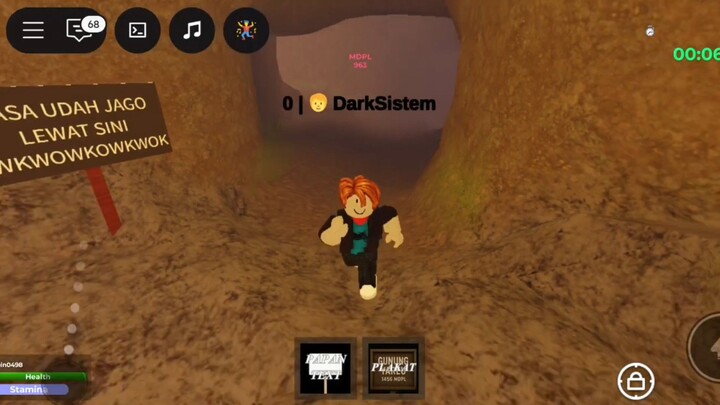 LANJUT MAIN ROBLOX DI GUNUNG YAREU CP 4 SAMPAI 5