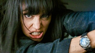 Angelina Jolie annihilates 3 cops in a car | Salt | CLIP