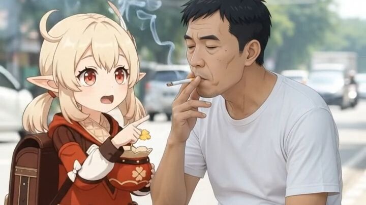 Klee datang untuk membasmi asap rokok! 💣💥