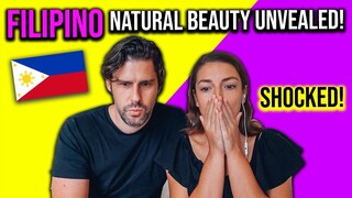 FILIPINO Celebrities Remove MAKE-UP! FOREIGNERS Reaction