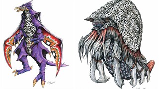 [Tiga Monster Chronicles #11] The horror originating from Cthulhu, the evil god and his descendants