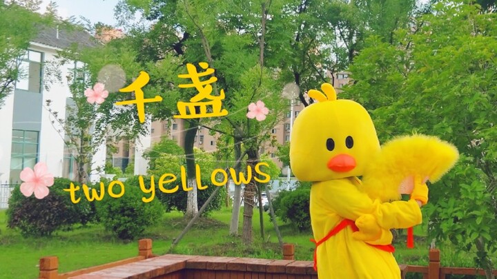 [Little Yellow Duck · Qian Zhan] A fan made by the duck itself, plucking its own feathers!