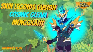 MOBILE LEGENDS ANIMATION | SKIN LEGENDS GUSION COSMIC GLEAM MENGGILA!!!