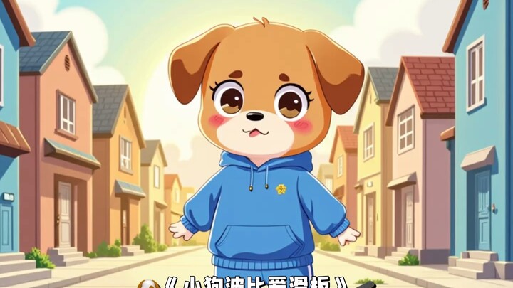 🐶《小狗波比爱滑板》🛹