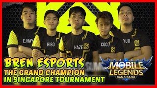 Ang Pagbangon ng Api | Bren Esports Kampeon sa Singapore! - Mobile Legends - MLBB