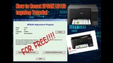 How To Reset Epson L3110 (Tagalog)