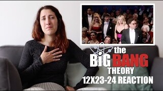 THE BIG BANG THEORY 12X23-24 REACTION (FINAL EPISODES & END OF THE SHOW)