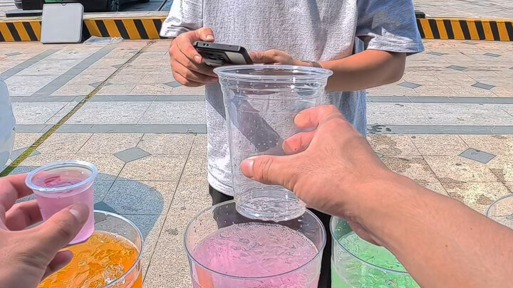 Have a drink—delicious!