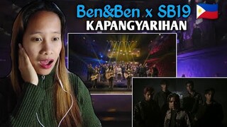 Ben&Ben, SB19 - KAPANGYARIHAN (OFFICIAL PERFORMANCE VIDEO) || REACTION