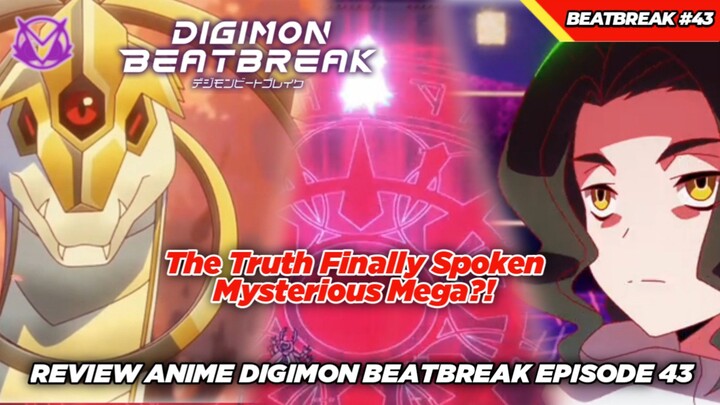Anjay Doksli Lanjutan! Mega Putih Misterius?! Review Anime Digimon Beatbreak Episode 43
