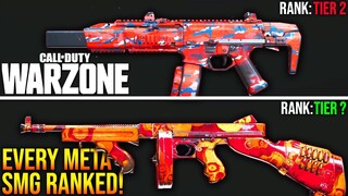 WARZONE: New SMG META After Update! All SMGS Ranked & BEST LOADOUTS!