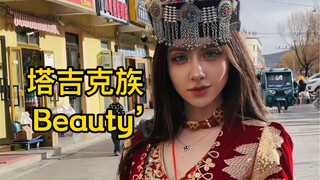 Tajik Beauty in Kashgar, Xinjiang