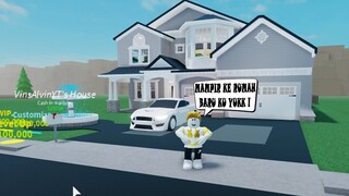 YEEE GUA UPGRADE RUMAH BARU LO DI ROBLOX MAMPIR KUY - ROBLOX HOUSE TYCOON #2