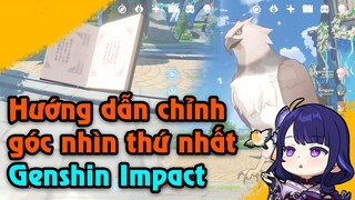 Chỉnh Góc nhìn thứ nhất Genshin Impact, Kokomi và Xingqiu đang đọc sách gì | FPP Genshin