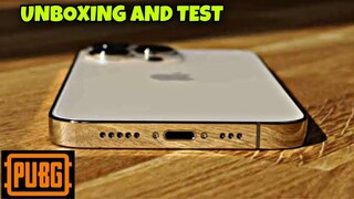 IPHONE 13 PRO MAX UNBOXING | PUBG MOBILE TESTING 90 FPS GAMEPLAY #PUBGMOBILE