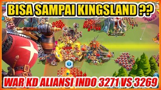 BISA SAMPAI KINGSLAND ?? WAR KINGDOM ALIANSI INDO 3371 VS 3369 RISE OF KINGDOMS
