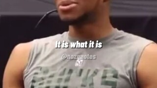 advice from giannis