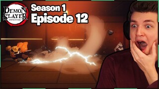 ZENITSU'S INSANE POWER?!! | Demon Slayer Episode 12 REACTION