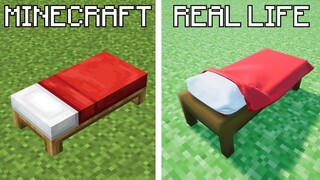 minecraft vs real life