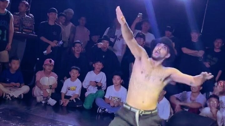 【Kualitas HD, sudut kamera dekat】Turnamen Popping Juli * Ness vs Greenteck (Tan-ko lagi-lagi muntah)