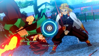 Demon Slayer: The Hinokami Chronicles - All Special Story Cutscences Boss Fight QTE (4K)