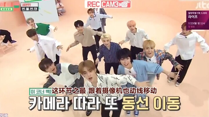 【SEVENTEEN】晕头转向的舞蹈追击战！13个人一起追着摄像头跳舞