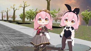 【MMD】Eternal Hina Tafi's American-style bullying in kindergarten