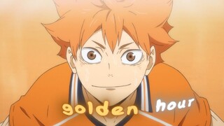 Golden Hour ☀️ - Haikyuu! [AMV/Edit]!