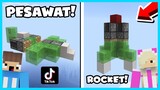 MIPAN & ZUZUZU Buat Pesawat Dan Roket Yang Bisa Terbang Di Minecraft! BERKAT TIKTOK HACKS YANG KEREN