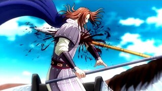 Gugurnya Shikaku (Sang Tombak) dipertarungan keduanya saat melawan Ouhon || Kingdom S4 Episode 11