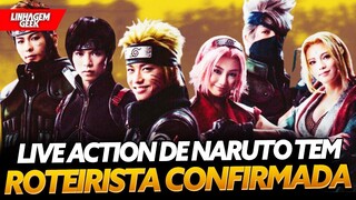 MEDO! LIVE ACTION DE NARUTO TEM ROTEIRISTA CONFIRMADA