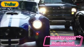 Need for speed most wanted (2012) Trailer