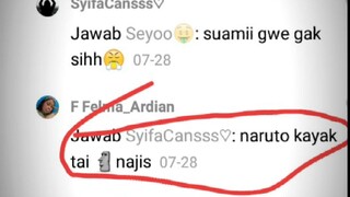 naruto kayak tai katanya?   buta kah?                              Sherlock deck!! 😡😤