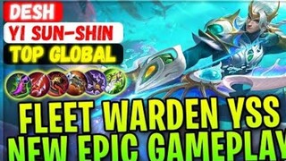 New skin: Yi Sun - Shin - Fleet warden | mobileLegends: bang bang Yi Sun - Shin - Fleet warden |