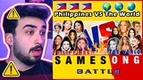 DON'T FIGHT ME!! Philippines VS The World! | Same Song Battle | REACTION