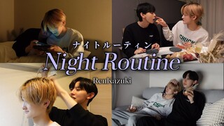 【Gay Couple】Night Routine 【Japanese Gay Couple Vlog】【SUB】
