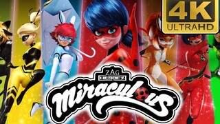 4K memulihkan 60 bingkai halus sutra koleksi transformasi Ladybug Reddy