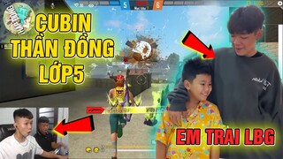 (FreeFire)Thần Đồng CuBin Em Trai LBG Đối Đầu Với Trùm OneShot Thế Giới Sẽ Ra Sao ??