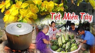 Gói BÁNH TÉT Chuẩn Bị Cho Tết Quê Miền Tây | MTQH