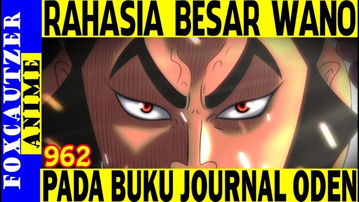 Gila Ternyata Rahasia Besar Wano Dalam Catatan Journal Oden ( One Piece )