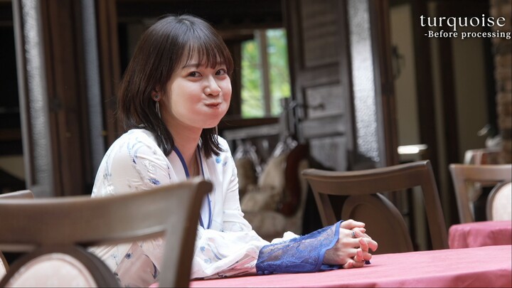 Tomori Kusunoki’s 「Turquoise Blue」- Before Processing Movie