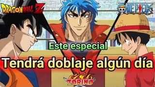 Este Crossover tendrá doblaje latino en algún momento 🤔 El especial de Goku Luffy y toriko 🐲☠️🍖